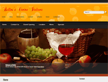 Tablet Screenshot of belliniitaliana.com